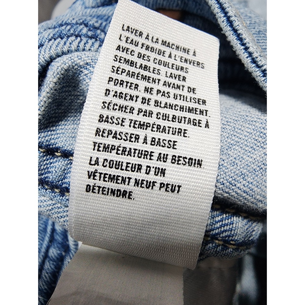 American Eagle Denim Vest Women S Light Wash Button Front vest - Picture 6 of 13